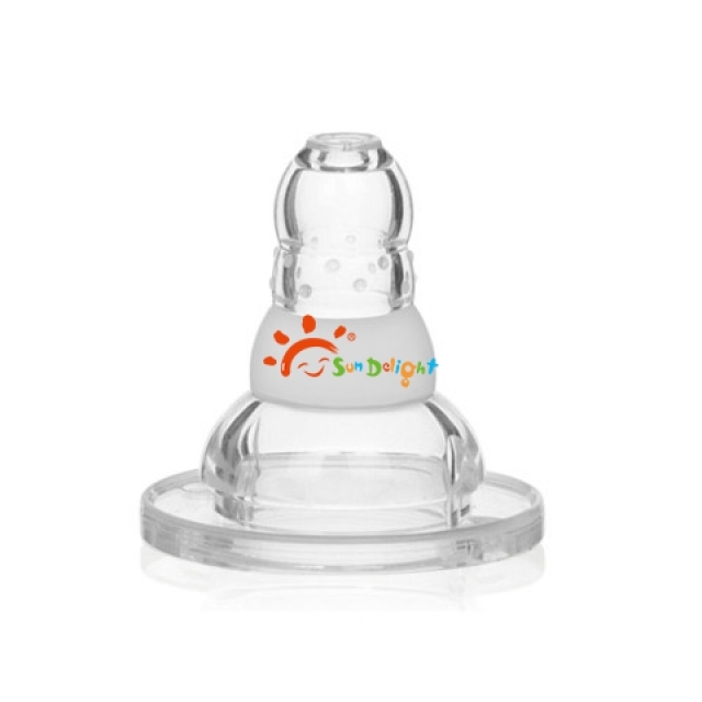 Washable S M L Standard Neck Baby Silicone Nipple