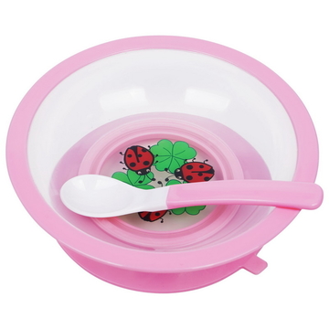 Phthalates Free 110-150℃ Forever Baby Feeding Bowls And Spoons