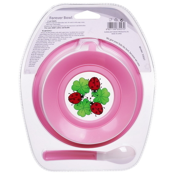 Phthalates Free 110-150℃ Forever Baby Feeding Bowls And Spoons