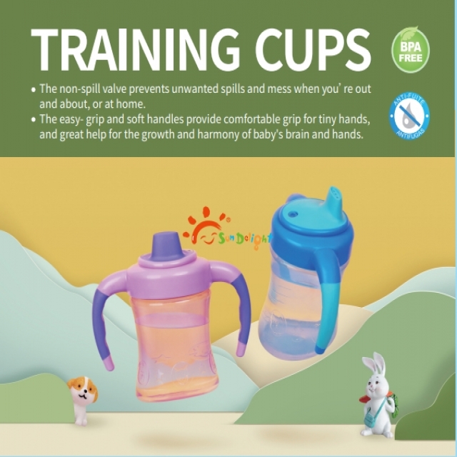 Non Spill BPA Free 6 Month 7 Ounce Baby Transition Cup